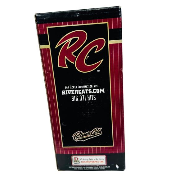 Del Rodgers Sacramento River Cats 2008 Collector's Edition‎ Bobblehead KCRA 3 - Picture 2 of 9